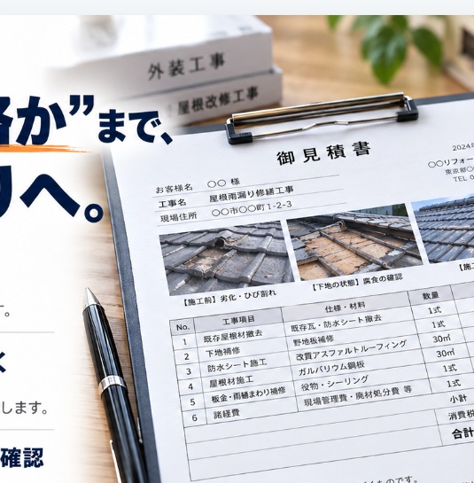 見積り書のイメージ